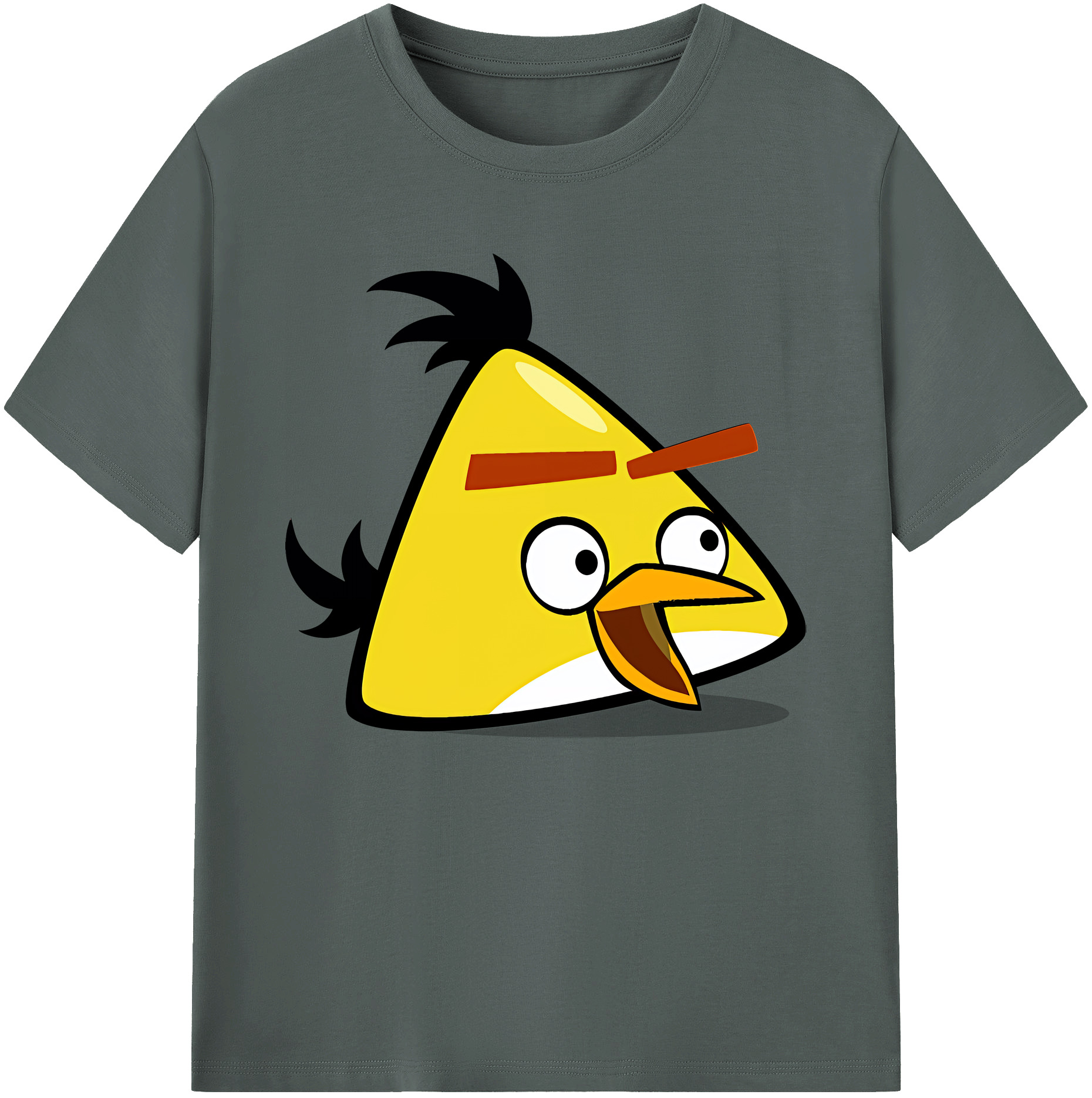 （画像用） Angry Birds アングリーバード 綿100％ メンズ半袖Tシャツ｜肌触りやわらか＆通気性
